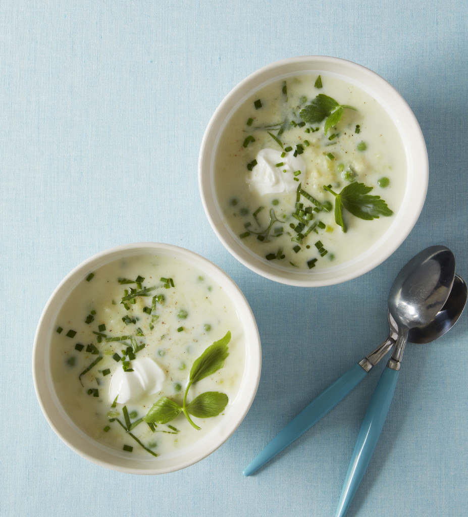 Cool Potato and Lovage Soup CREDIT: Annd Kovel and James Ransom for The Wall Street Journal
